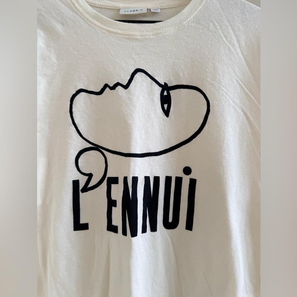 Clare V original tee NWT - Picture 2 of 10
